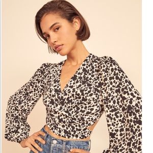 Reformation Open Back Top